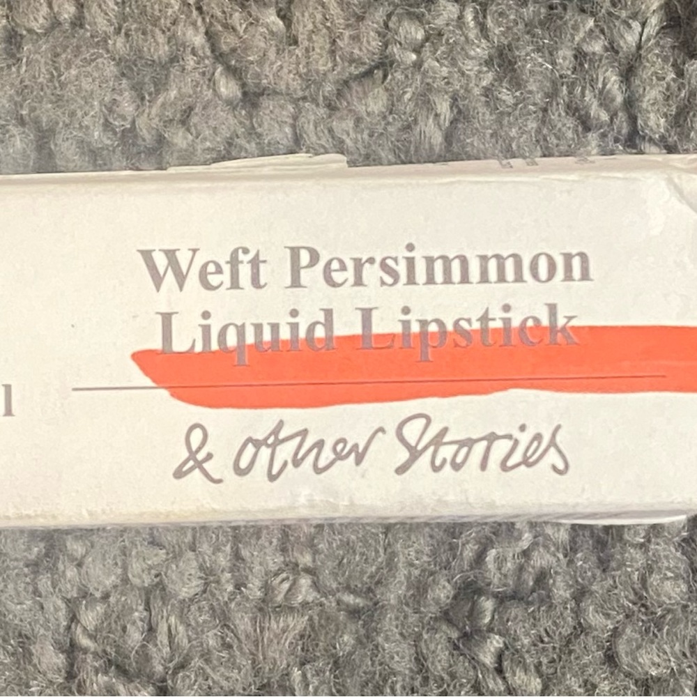 & Other Stories Weft Persimmon Liquid Lipstick Colour 0.27 fl oz New